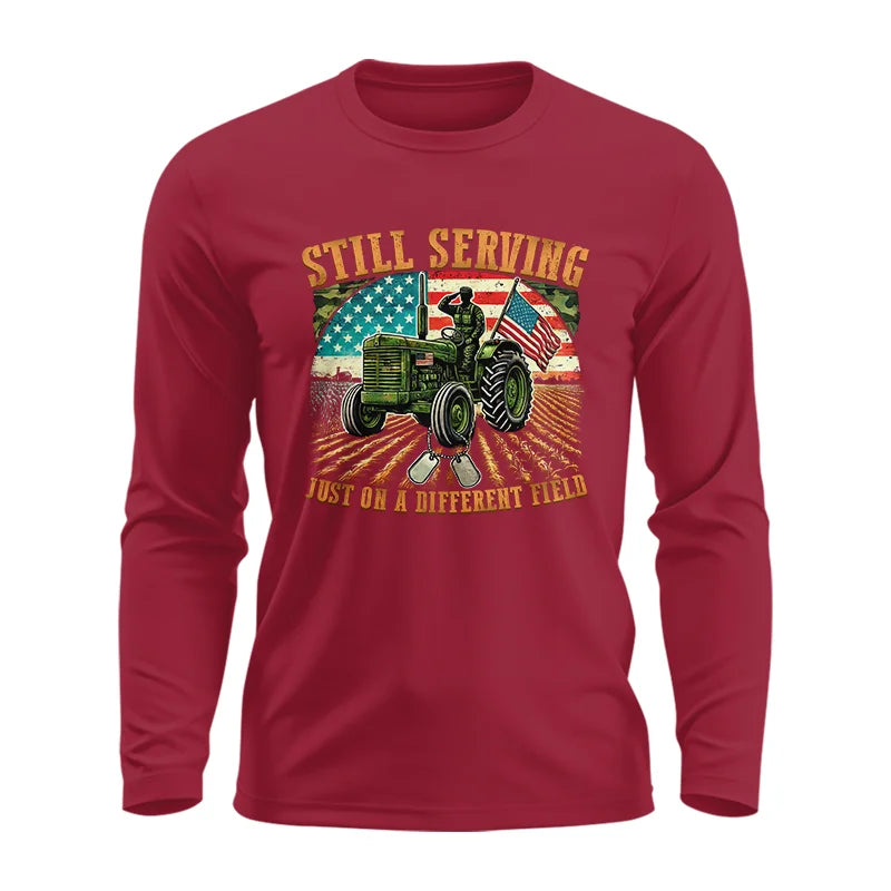 Veteran Farmer Still Serving 9 - Unisex Ultra Cotton Long Sleeve Tee