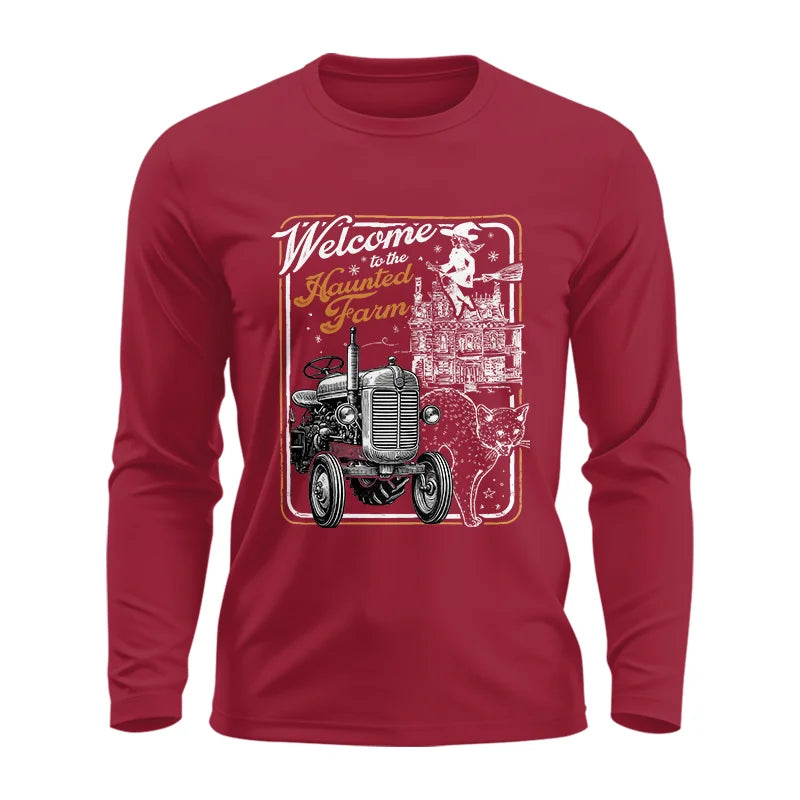 Image of Welcome To The Haunted Farm 2 - Unisex Ultra Cotton Long Sleeve Tee