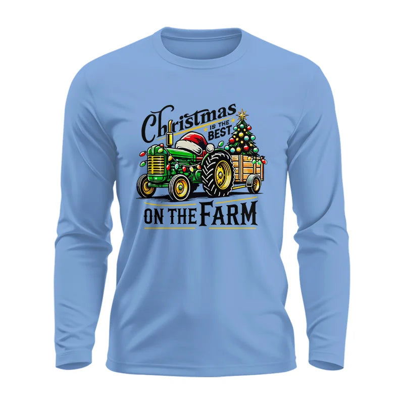 Christmas Is The Best On The Farm 3 - Unisex Ultra Cotton Long Sleeve Tee