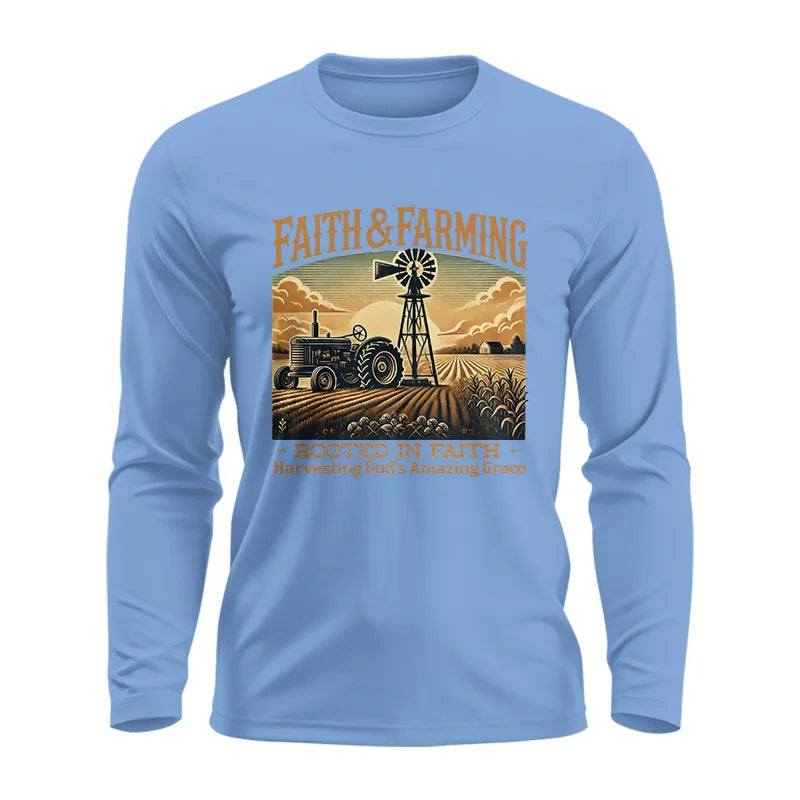 Faith And Farming 3 - Unisex Ultra Cotton Long Sleeve Tee