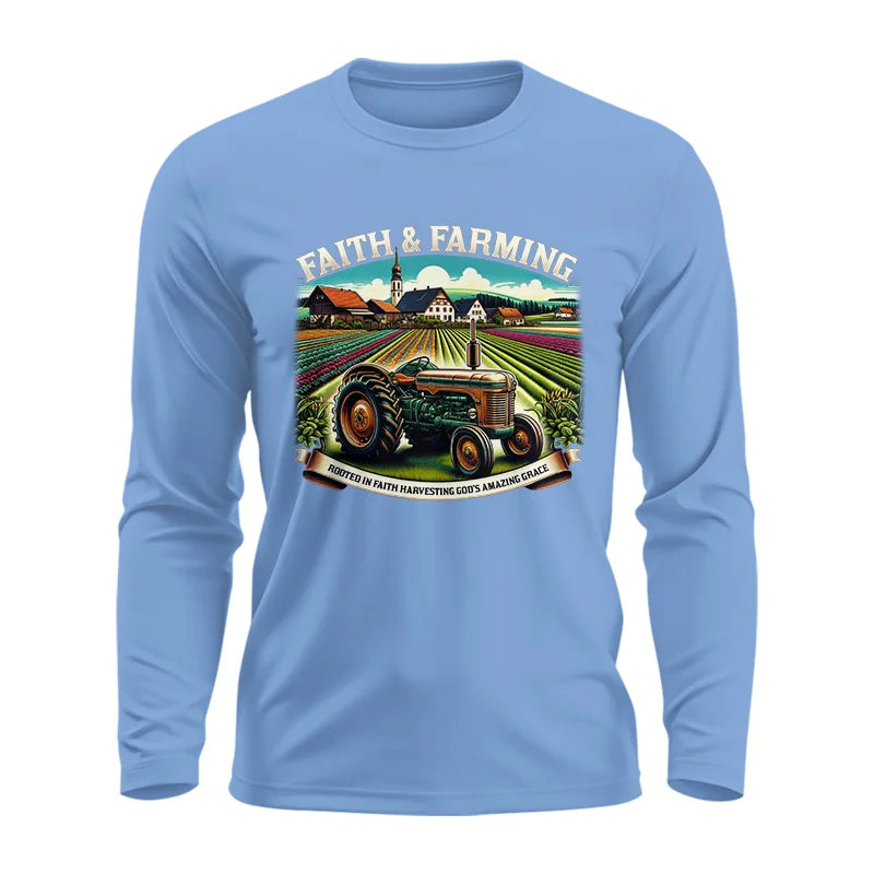 Faith And Farming 4 - Unisex Ultra Cotton Long Sleeve Tee