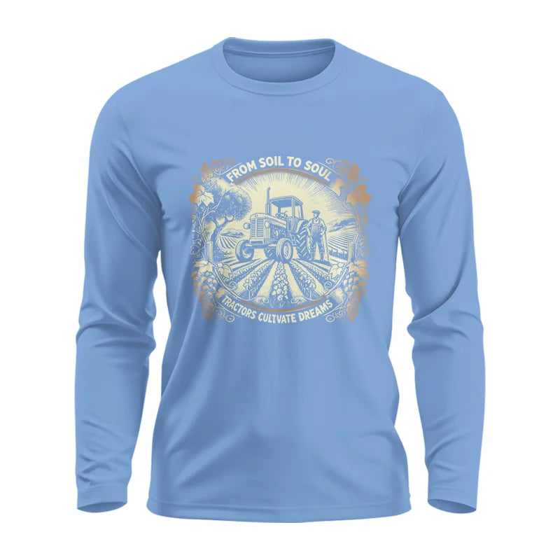 Image of From Soil To Soul_Tractors Cultivate Dreams 2 - Unisex Ultra Cotton Long Sleeve Tee