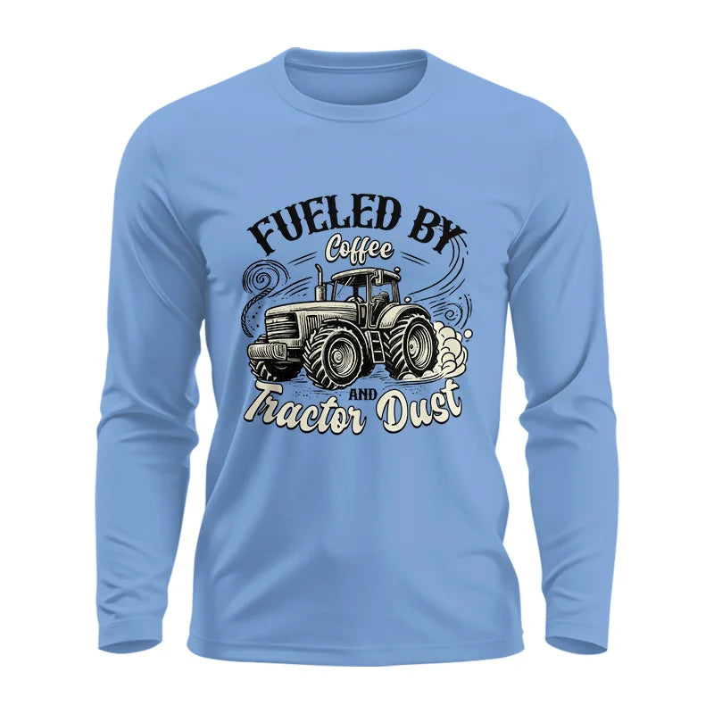 Image of Fueled By Coffee And Tractor Dust 2 - Unisex Ultra Cotton Long Sleeve Tee