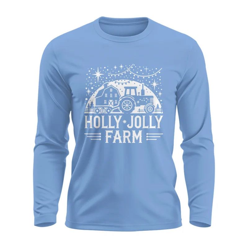 Holly Jolly Farm 2 - Unisex Ultra Cotton Long Sleeve Tee