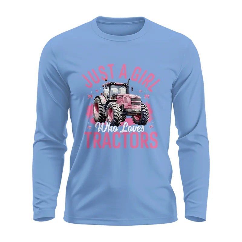 Just A Girl Who Loves Tractors 2 - Unisex Ultra Cotton Long Sleeve Tee