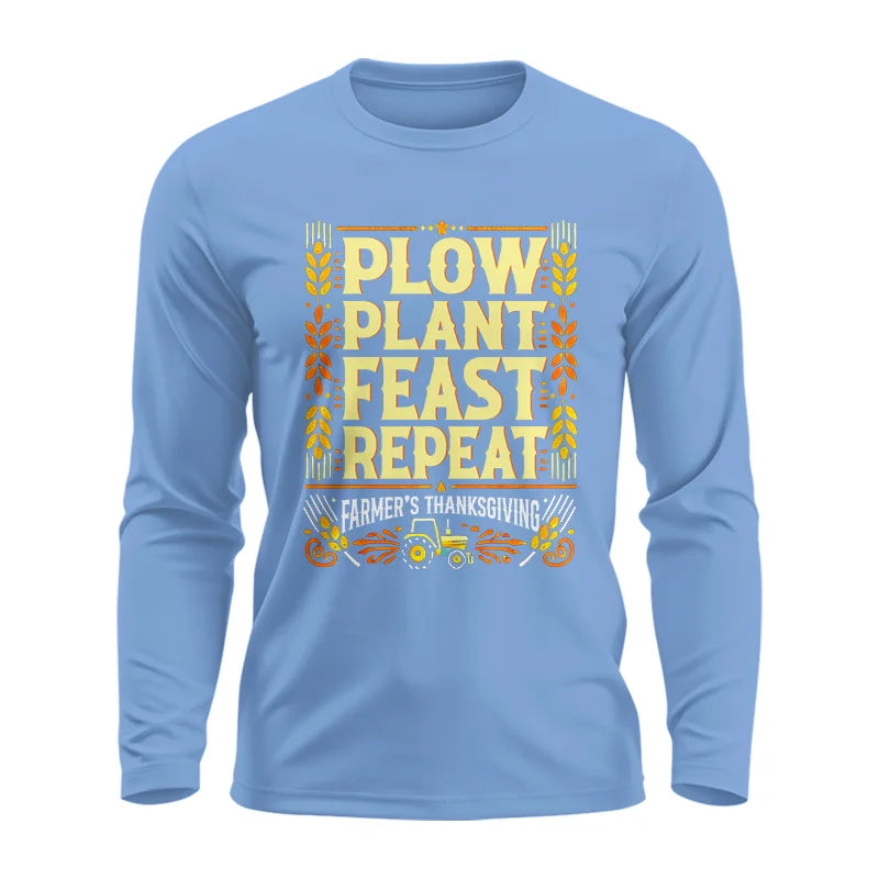 Image of Plow Plant Feast Repeat - Unisex Ultra Cotton Long Sleeve Tee