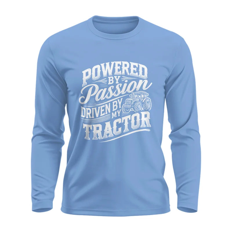 Powered By Passion Driven By My Tractor 2 - Unisex Ultra Cotton Long Sleeve Tee