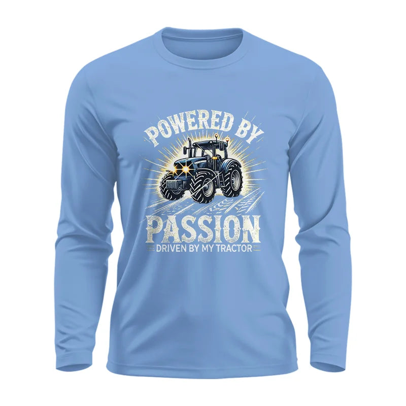 Powered By Passion Driven By My Tractor - Unisex Ultra Cotton Long Sleeve Tee