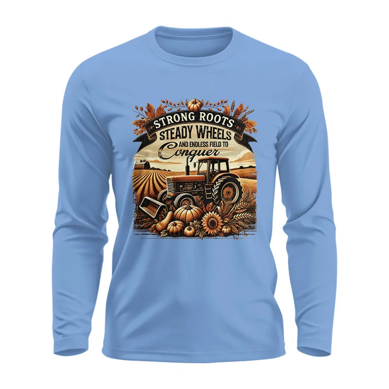 Thanksgiving Farmer Endless Fields To Conquer 2 - Unisex Ultra Cotton Long Sleeve Tee