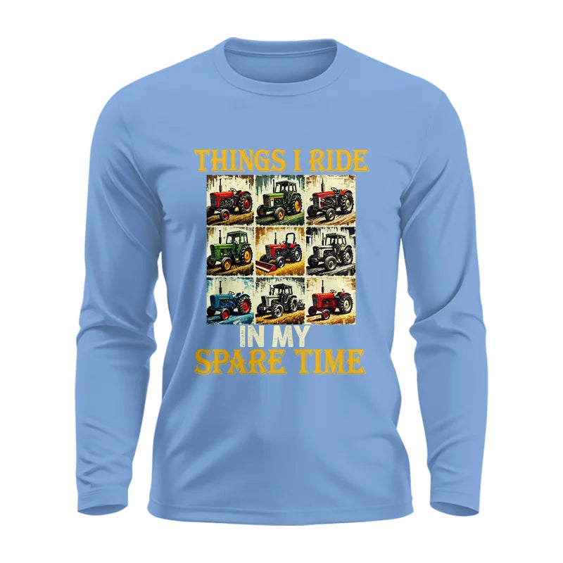 Image of Things I Ride In My Spare Time 2 - Unisex Ultra Cotton Long Sleeve Tee