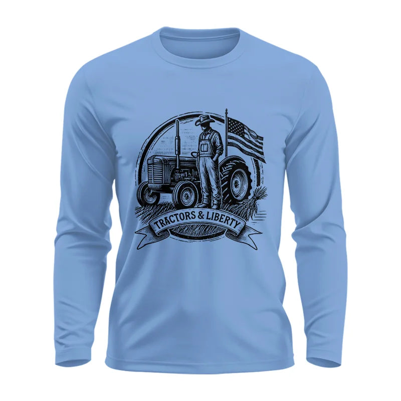 Image of Tractors And Liberty - Unisex Ultra Cotton Long Sleeve Tee