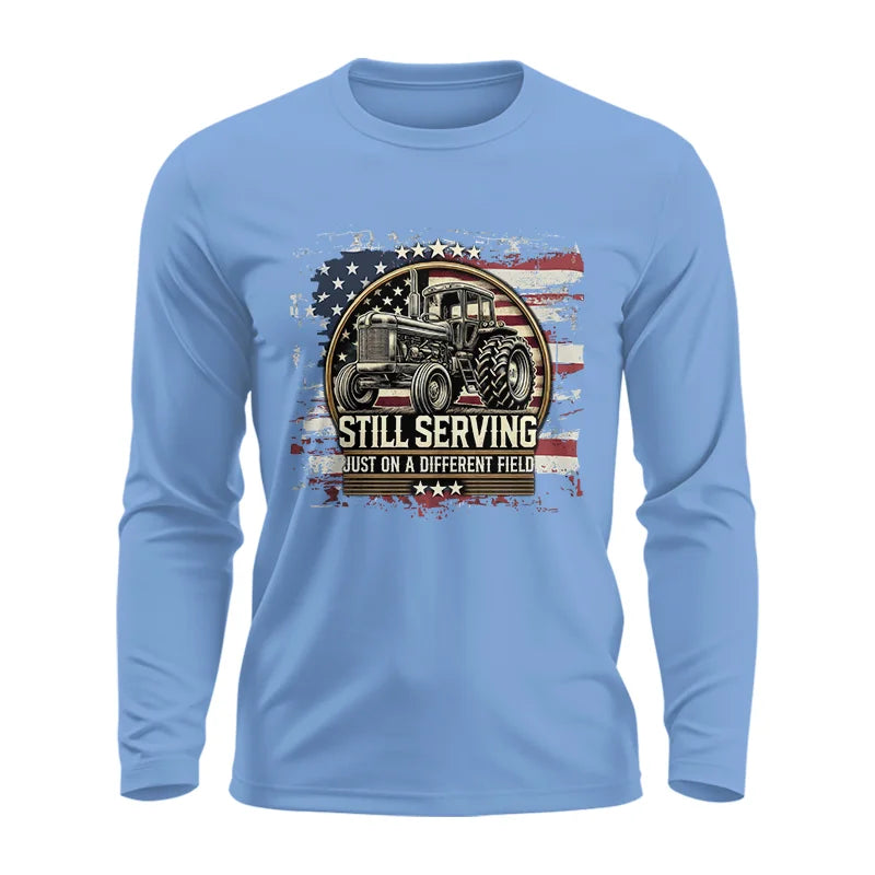 Veteran Farmer Still Serving 1 - Unisex Ultra Cotton Long Sleeve Tee