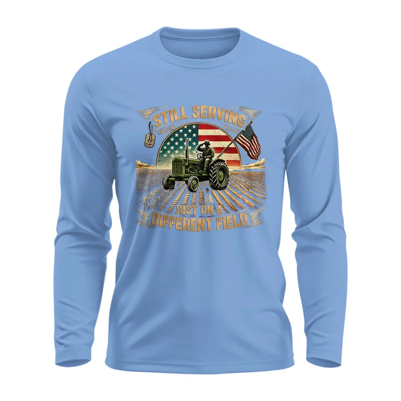 Image of Veteran Farmer Still Serving 8 - Unisex Ultra Cotton Long Sleeve Tee