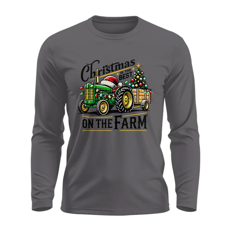 Christmas Is The Best On The Farm 3 - Unisex Ultra Cotton Long Sleeve Tee