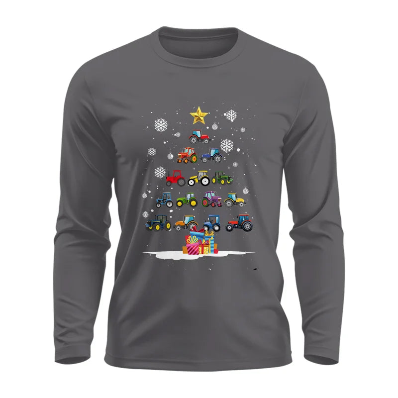 Christmas Tractor Tree - Unisex Ultra Cotton Long Sleeve Tee