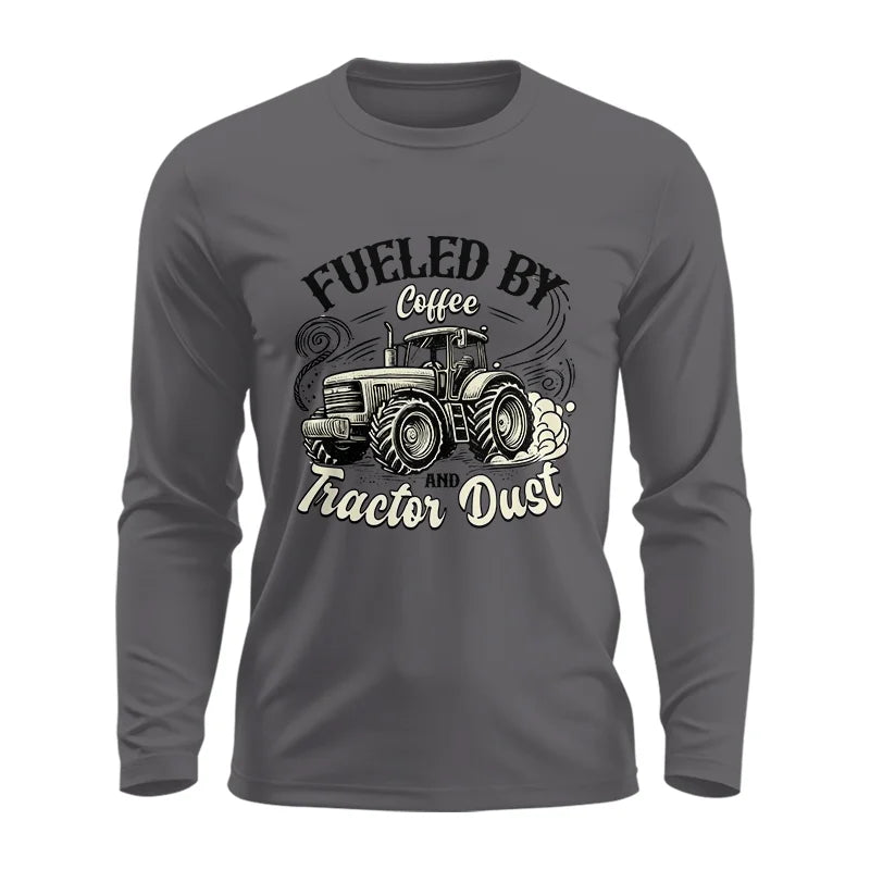 Image of Fueled By Coffee And Tractor Dust 2 - Unisex Ultra Cotton Long Sleeve Tee