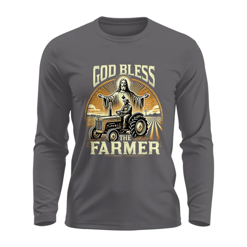 God Bless The Farmer 1 - Unisex Ultra Cotton Long Sleeve Tee