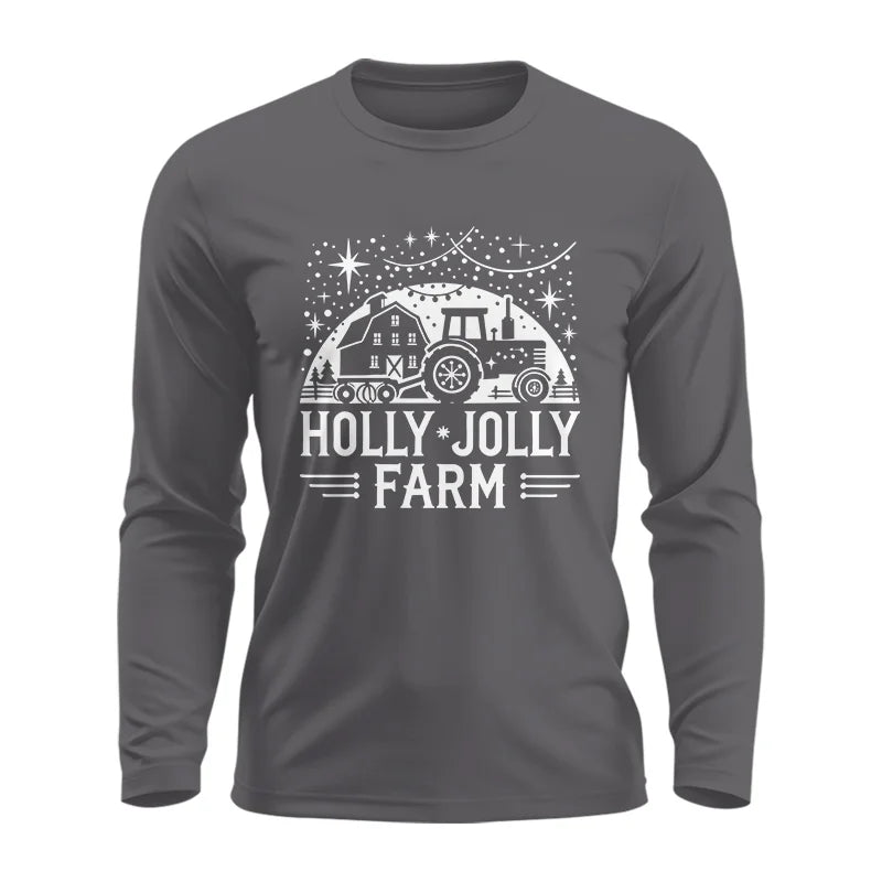 Holly Jolly Farm 2 - Unisex Ultra Cotton Long Sleeve Tee