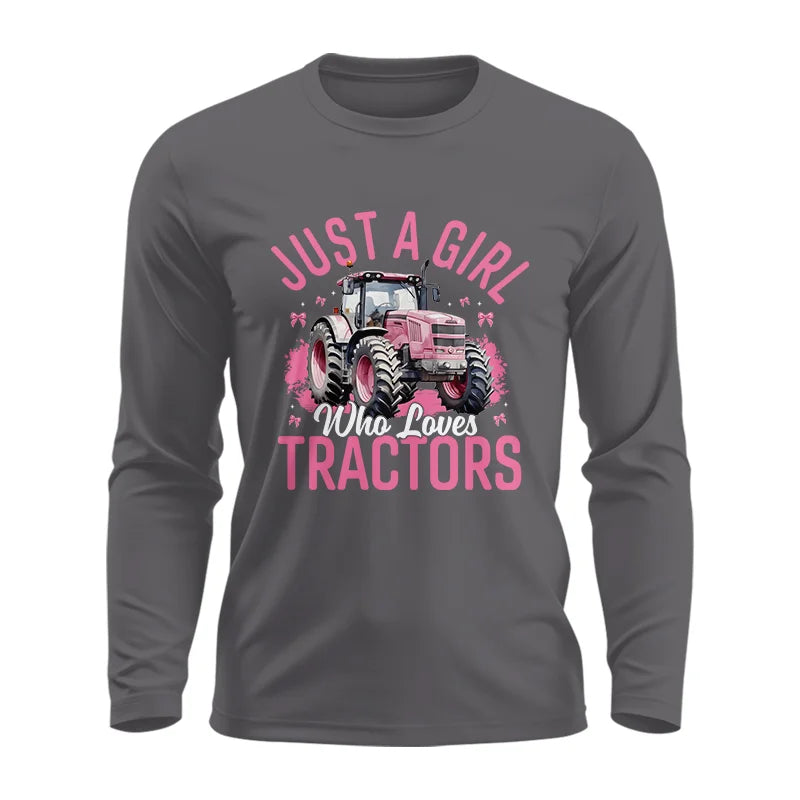 Just A Girl Who Loves Tractors 2 - Unisex Ultra Cotton Long Sleeve Tee