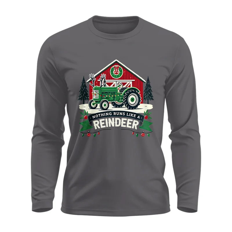 Nothing Runs Like A Reindeer 2 - Unisex Ultra Cotton Long Sleeve Tee