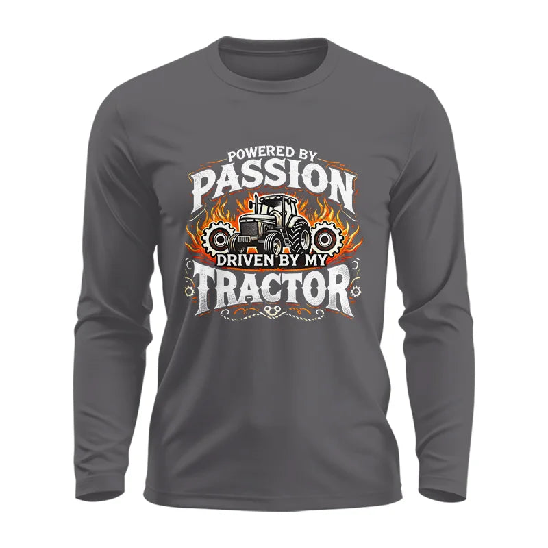 Powered By Passion Driven By My Tractor 1 - Unisex Ultra Cotton Long Sleeve Tee