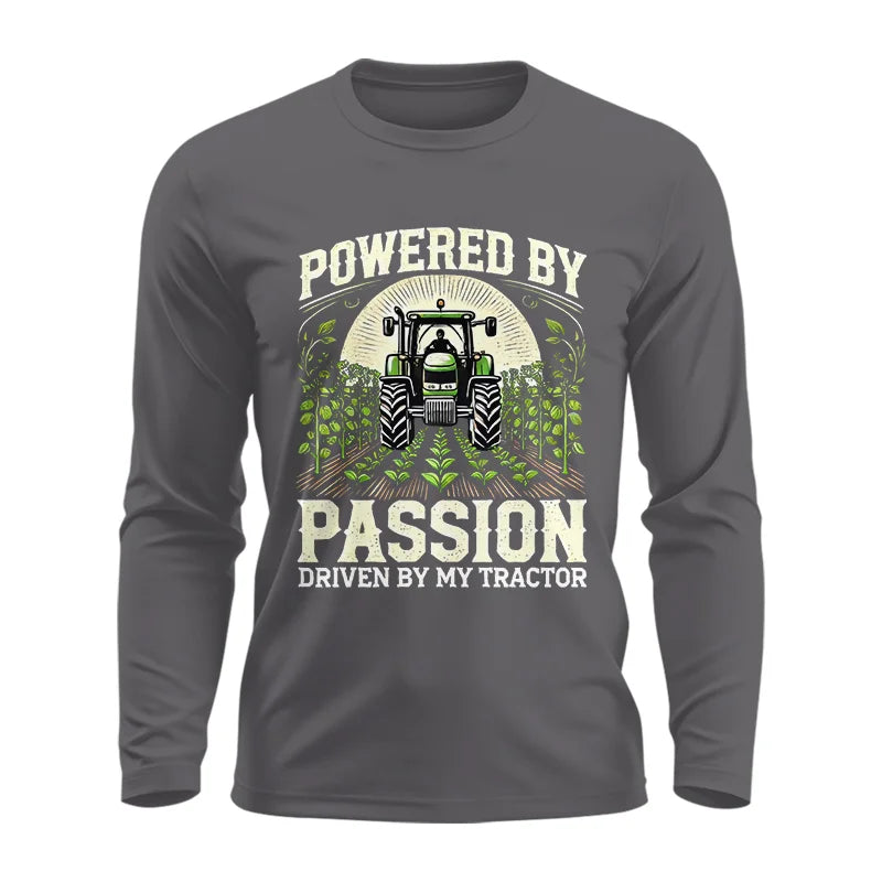 Powered By Passion Driven By My Tractor 3 - Unisex Ultra Cotton Long Sleeve Tee