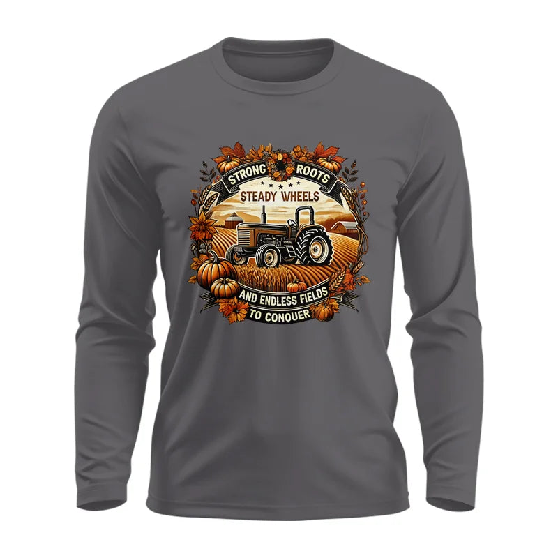 Thanksgiving Farmer Endless Fields To Conquer 1 - Unisex Ultra Cotton Long Sleeve Tee