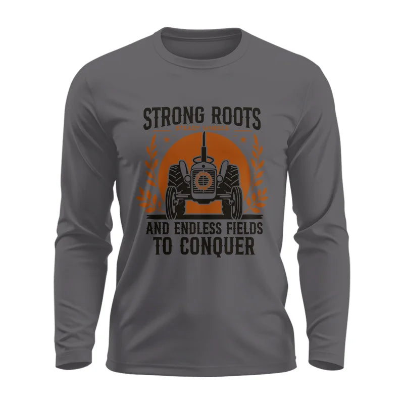 Image of Thanksgiving Farmer Endless Fields To Conquer 4 - Unisex Ultra Cotton Long Sleeve Tee