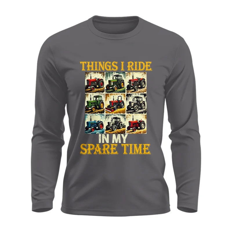 Things I Ride In My Spare Time 2 - Unisex Ultra Cotton Long Sleeve Tee