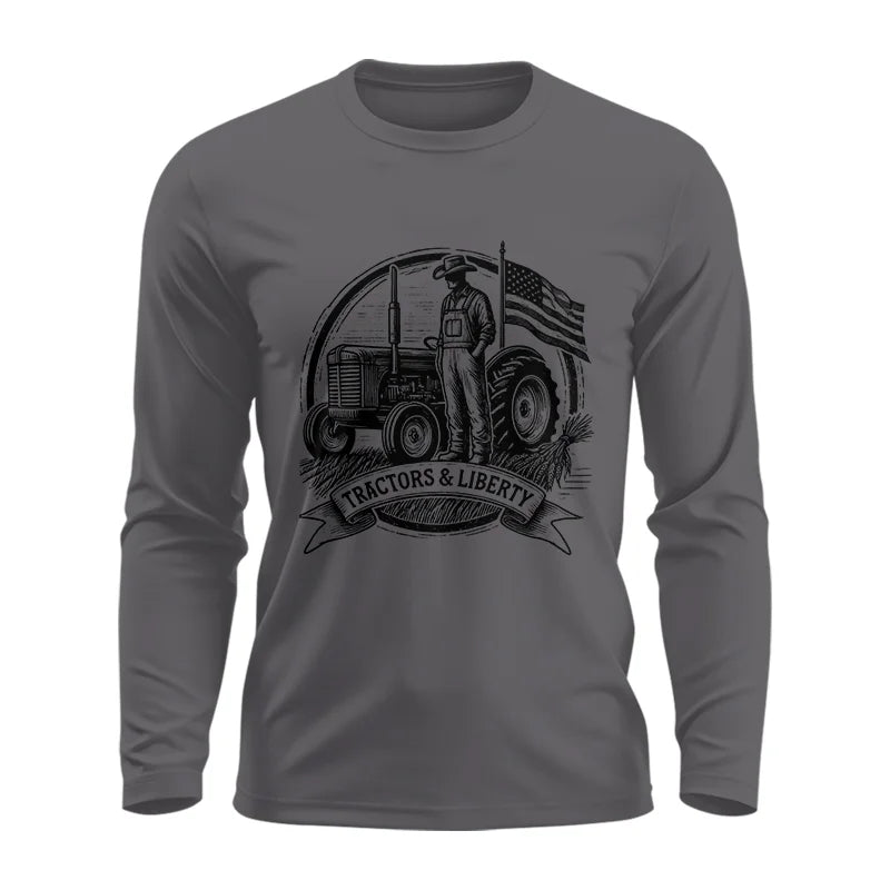 Image of Tractors And Liberty - Unisex Ultra Cotton Long Sleeve Tee