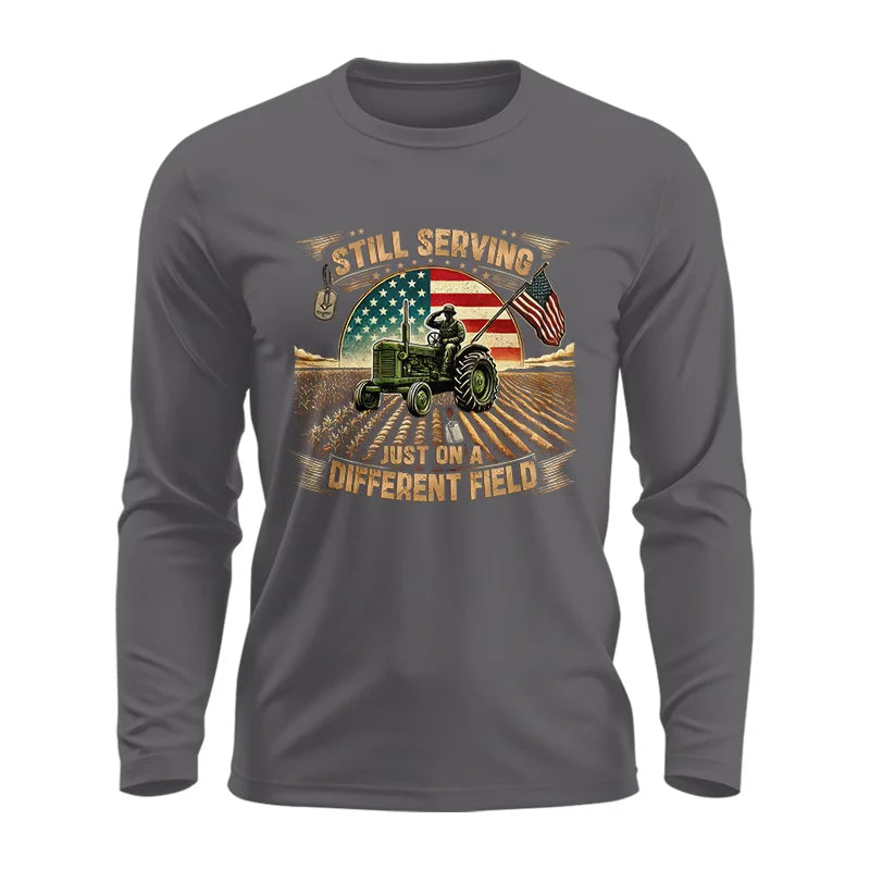 Veteran Farmer Still Serving 8 - Unisex Ultra Cotton Long Sleeve Tee