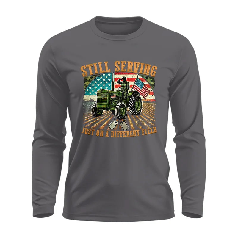 Veteran Farmer Still Serving 9 - Unisex Ultra Cotton Long Sleeve Tee