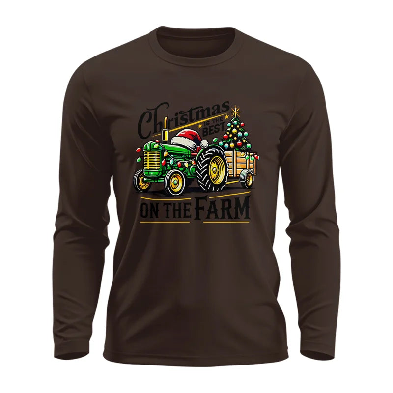 Christmas Is The Best On The Farm 3 - Unisex Ultra Cotton Long Sleeve Tee