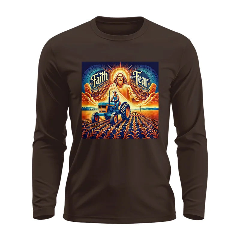 Faith Over Fear 1 - Unisex Ultra Cotton Long Sleeve Tee