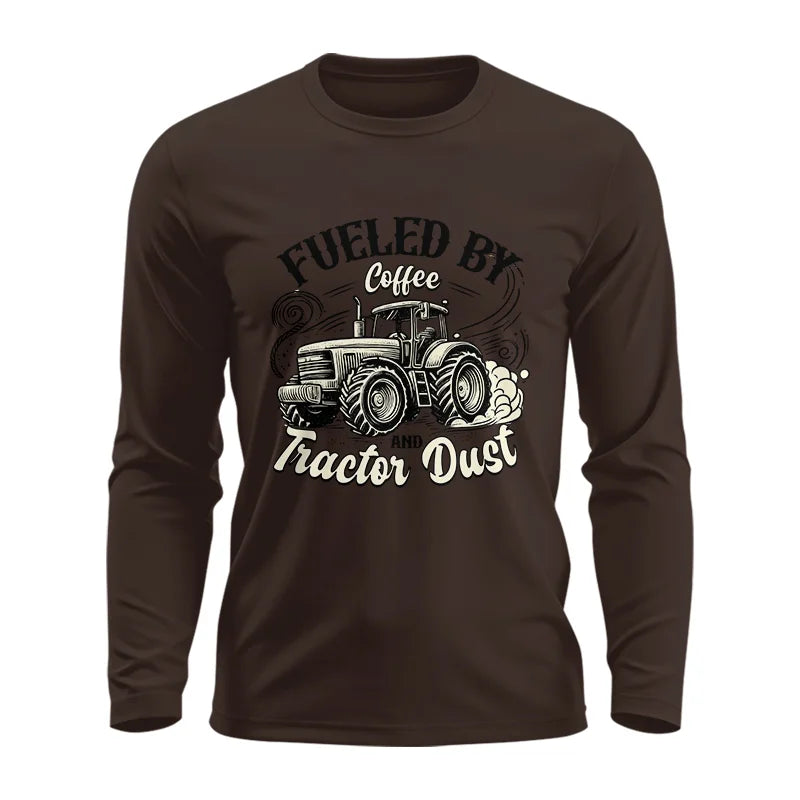 Fueled By Coffee And Tractor Dust 2 - Unisex Ultra Cotton Long Sleeve Tee