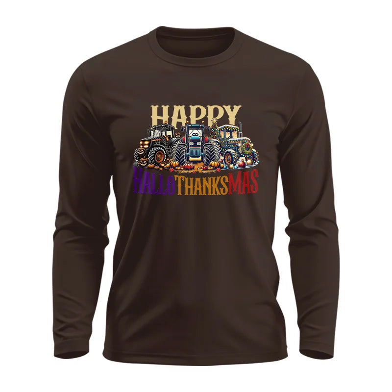 Happy HalloThanksMas - Unisex Ultra Cotton Long Sleeve Tee