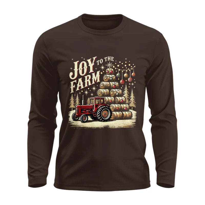 Image of Joy To The Farm - Unisex Ultra Cotton Long Sleeve Tee