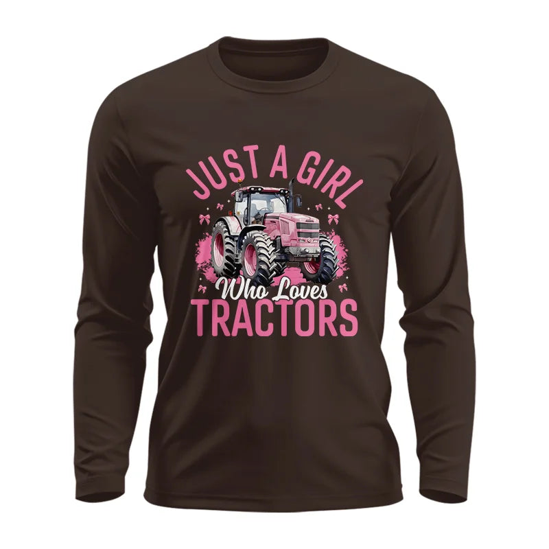 Just A Girl Who Loves Tractors 2 - Unisex Ultra Cotton Long Sleeve Tee