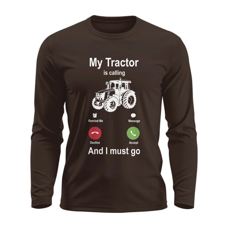 My Tractor Is Calling - Unisex Ultra Cotton Long Sleeve Tee