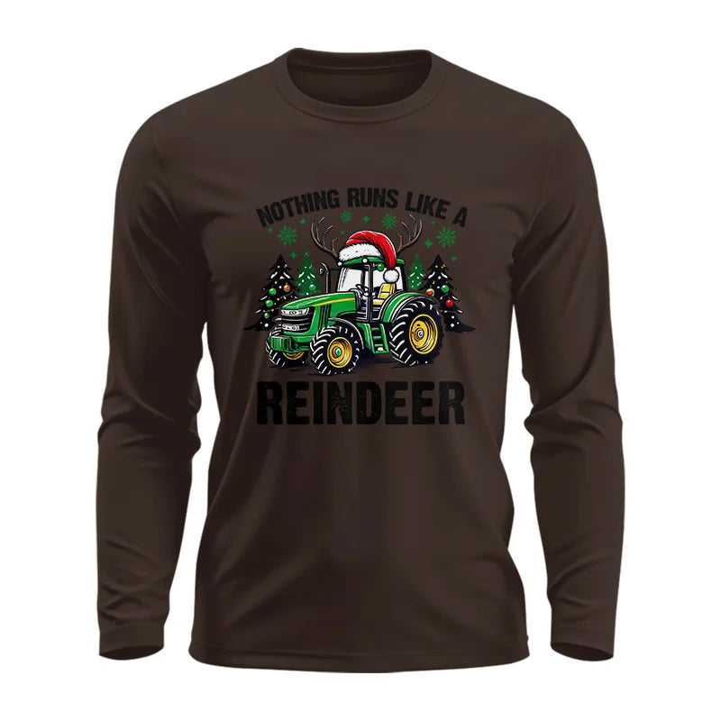 Nothing Runs Like A Reindeer 3 - Unisex Ultra Cotton Long Sleeve Tee