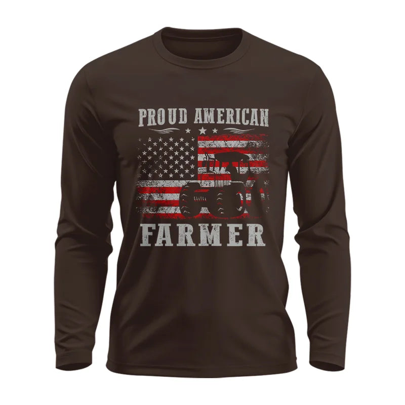 Proud American Farmer - Unisex Ultra Cotton Long Sleeve Tee