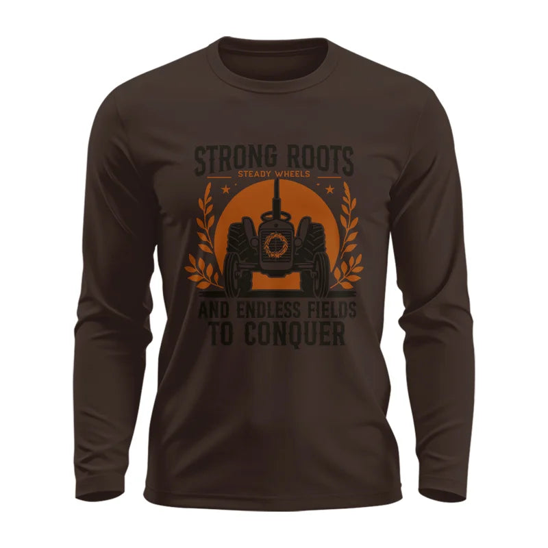 Image of Thanksgiving Farmer Endless Fields To Conquer 4 - Unisex Ultra Cotton Long Sleeve Tee