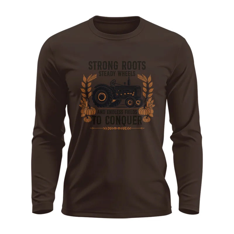 Thanksgiving Farmer Endless Fields To Conquer 5 - Unisex Ultra Cotton Long Sleeve Tee