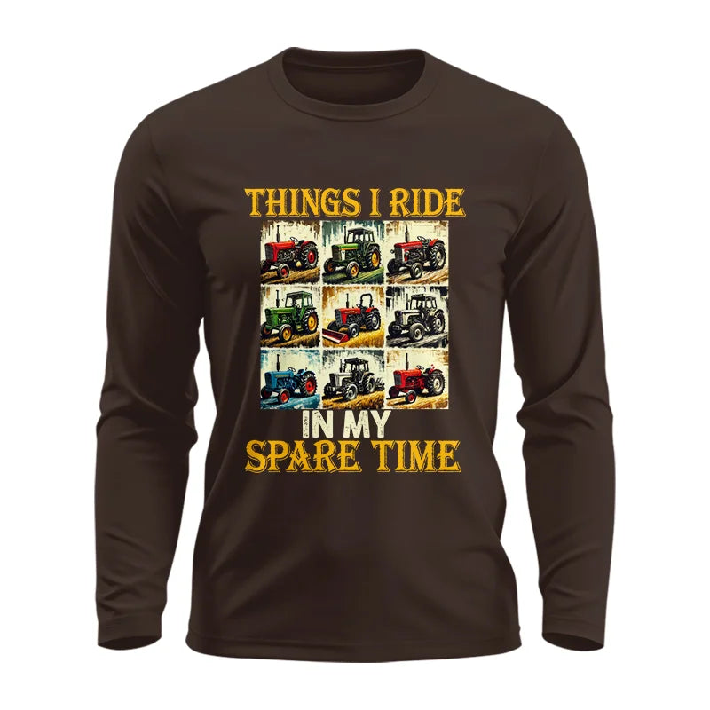 Image of Things I Ride In My Spare Time 2 - Unisex Ultra Cotton Long Sleeve Tee