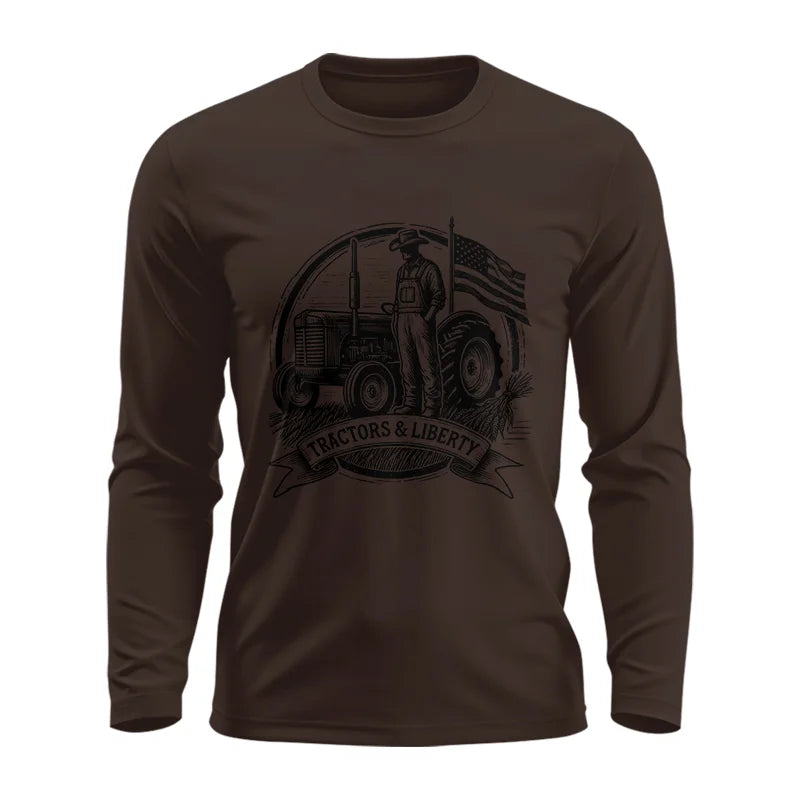 Image of Tractors And Liberty - Unisex Ultra Cotton Long Sleeve Tee