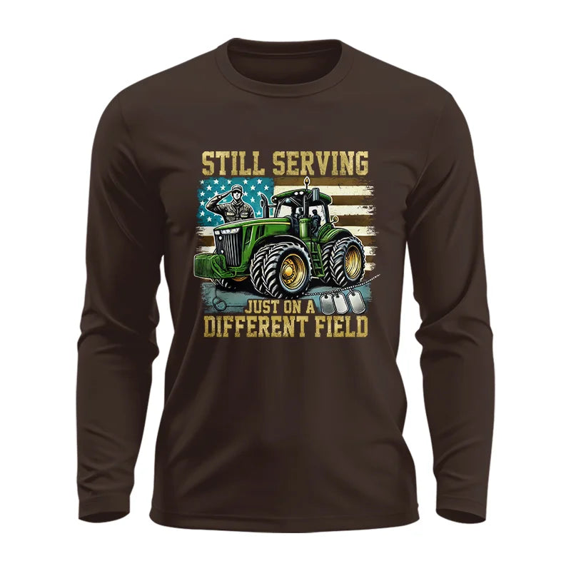 Image of Veteran Farmer Still Serving 3 - Unisex Ultra Cotton Long Sleeve Tee