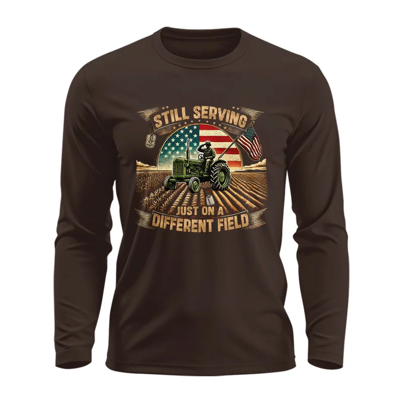 Veteran Farmer Still Serving 8 - Unisex Ultra Cotton Long Sleeve Tee