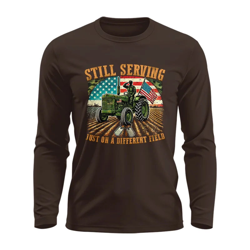 Veteran Farmer Still Serving 9 - Unisex Ultra Cotton Long Sleeve Tee