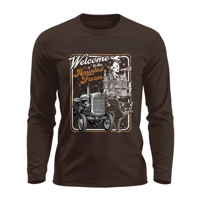 Image of Welcome To The Haunted Farm 2 - Unisex Ultra Cotton Long Sleeve Tee