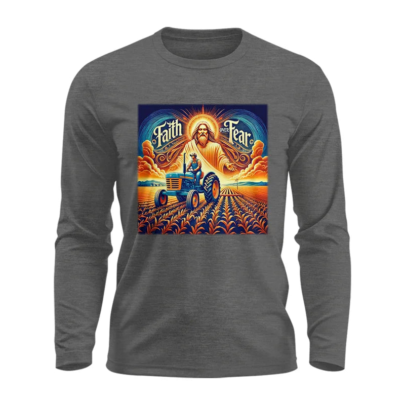 Image of Faith Over Fear 1 - Unisex Ultra Cotton Long Sleeve Tee